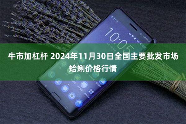 牛市加杠杆 2024年11月30日全国主要批发市场蛤蜊价格行情
