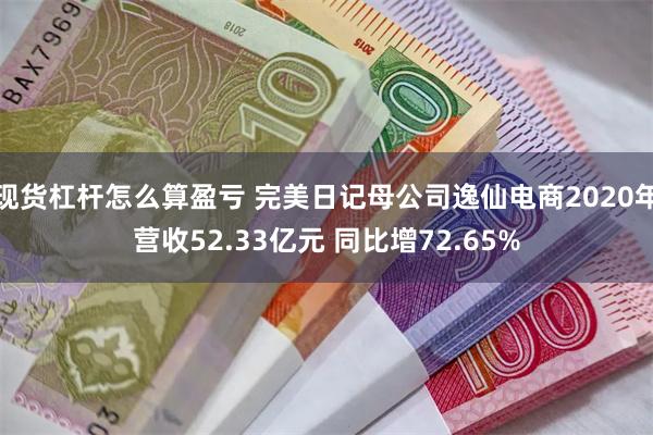 现货杠杆怎么算盈亏 完美日记母公司逸仙电商2020年营收52.33亿元 同比增72.65%