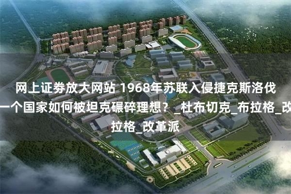 网上证劵放大网站 1968年苏联入侵捷克斯洛伐克，一个国家如何被坦克碾碎理想？_杜布切克_布拉格_改革派