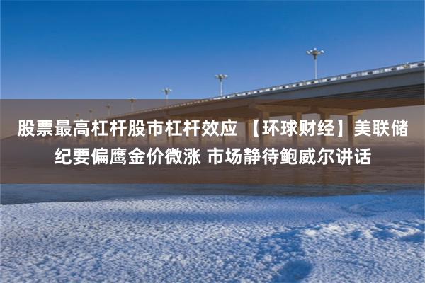 股票最高杠杆股市杠杆效应 【环球财经】美联储纪要偏鹰金价微涨 市场静待鲍威尔讲话